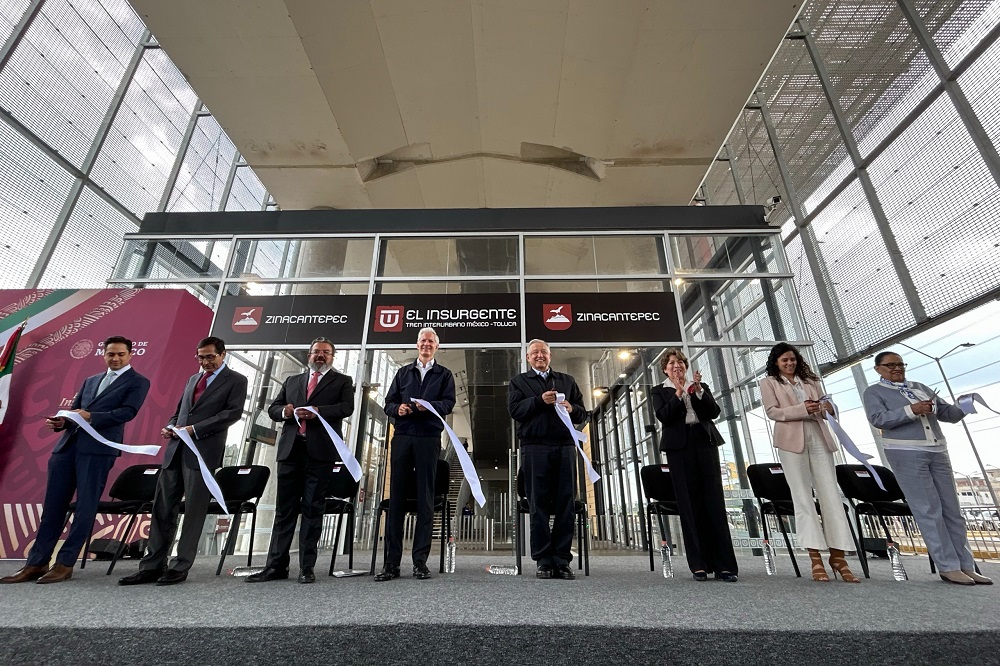 Inauguración de “El Insurgente”, Tren Interurbano México-Toluca